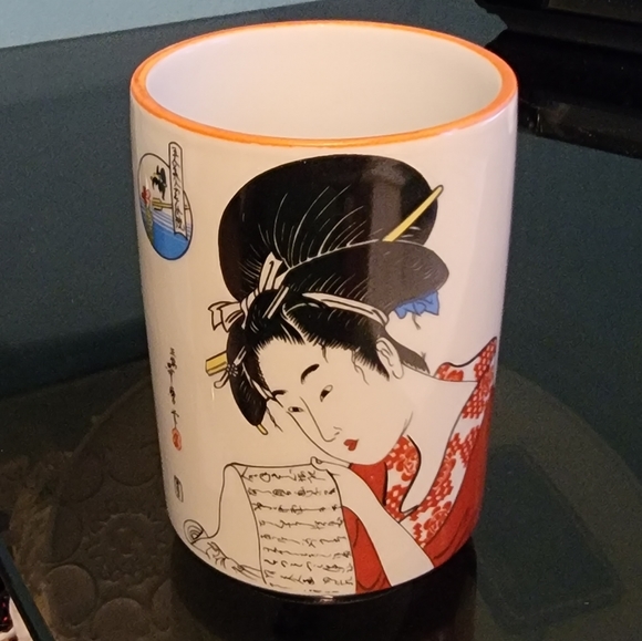 Vintage Japanese Tea/Coffee Cup Geisha by Mikado - Picture 1 of 3